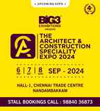 The Architecture & Construction Speciality Expo 2024 | Chennai Trade Centre - Nandambakkam, Chennai, Tamilnadu