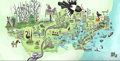 Mapping Workshop with illustrator Chrissy McYoung | Windale Hub, bilyabayi