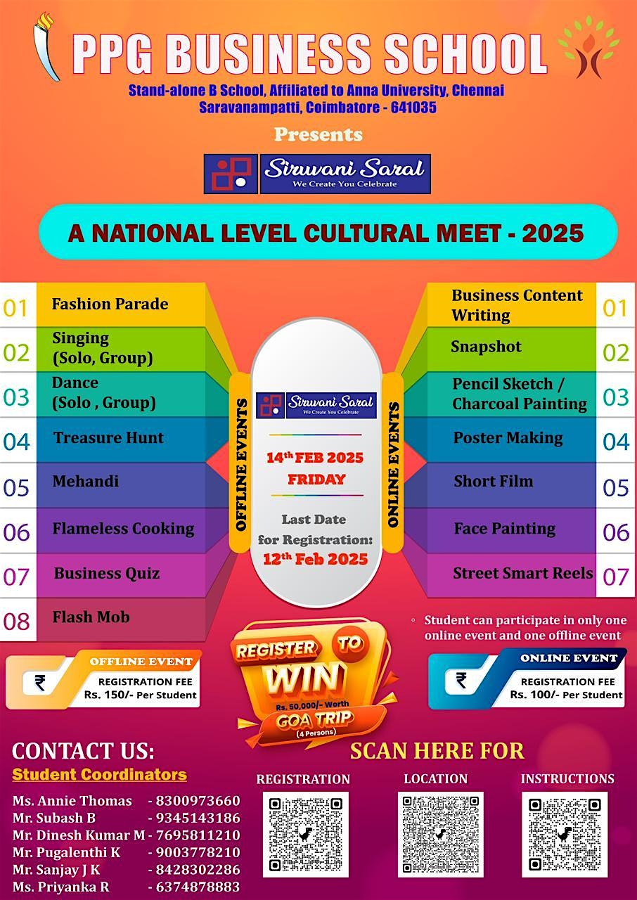 SRUVANI SARAL 2025 | PPG Business School