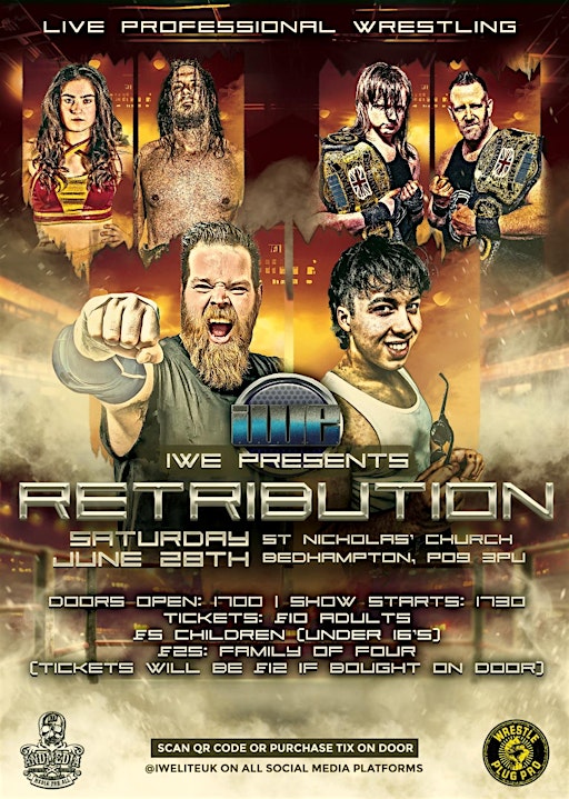 IWE Presents Retribution | St Nicholas' Church