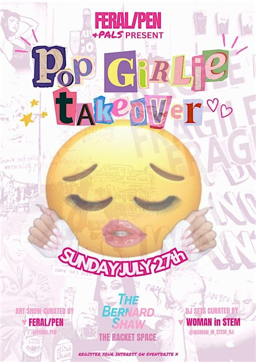 Feral Pen and Pals presents: Pop Girlie Art Show Takeover! | The Bernard Shaw