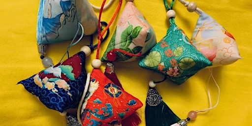 Chinese Luxury Herb Sachets | Pecynnau o Berlysiau Tsieineaidd Moethus | Mission Gallery