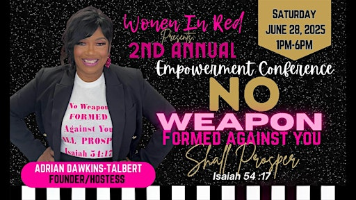 Women In Red Presents 2ND Annual Empowerment Conference | S&G Event Center, LLC.