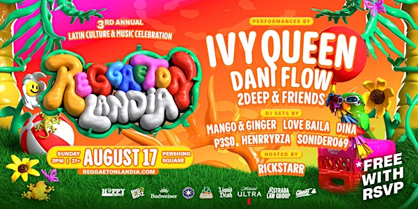 FREE EVENT! Ivy Queen, Dani Flow & more LIVE in Los Angeles! | Pershing Square