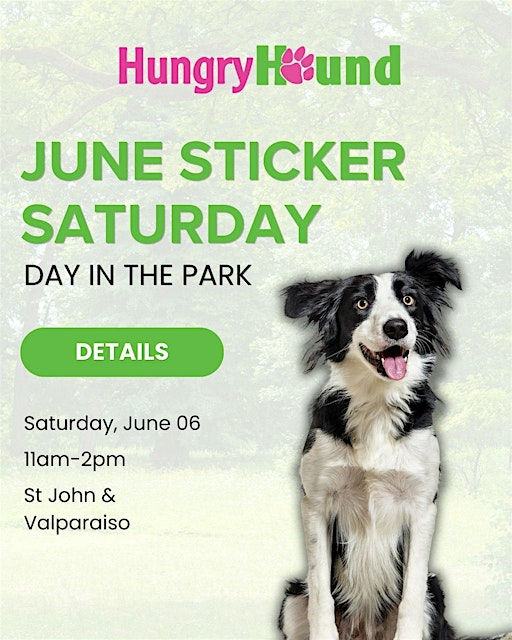 Hungry Hound's June Sticker Saturday | Hungry Hound Boutique & Grooming