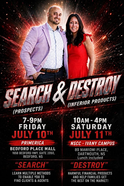 Search        &        Destroy | NSCC - Ivany Campus