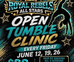 Kids & Youth Open Tumble Gym - Tumbling Practice - Miami | Royal Rebels All Stars
