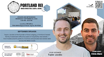 Portland REI September Meetup: Taylor Jacobs | 7504 Southwest Bridgeport Road, Portland, OR, USA