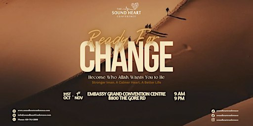 2026 Sound Heart Conference | Embassy Grand Convention Centre and Banquet Hall in Brampton