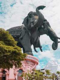 ช้างสามเศียร พิพิธภัณฑ์ช้างเอราวัณ🐘🐘🐘