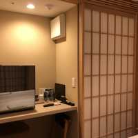 【福岡ホテル】外観スタイリッシュなのにお部屋は和風で落ち着くホテル