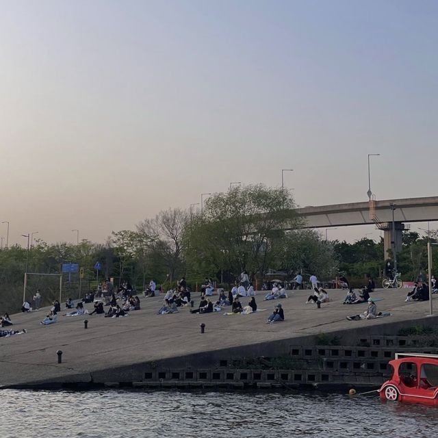 따릉이타고 망원한강공원으로 🚲