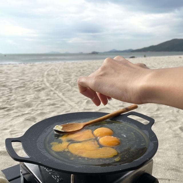 最美日落的沙灘露營地點