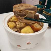 肉骨茶無限添飲☺️大角咀高cp值星馬菜