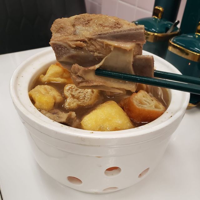 肉骨茶無限添飲☺️大角咀高cp值星馬菜