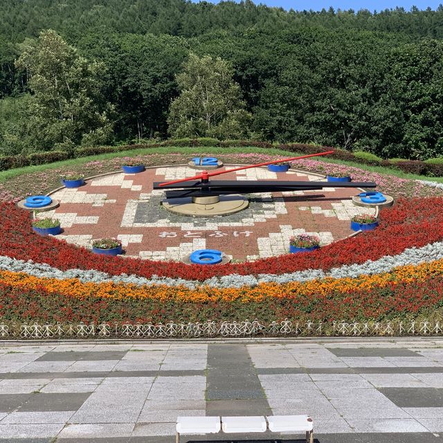 巨大花時計ハナック🌺と十勝川モール温泉♨️