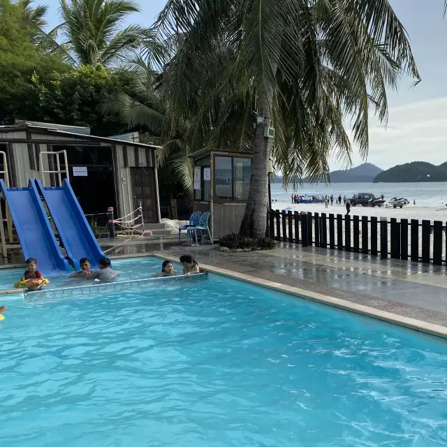 Kids Pool by the Beach 