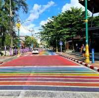 ถนนสายรุ้ง ป่าตอง สวยๆ (ถนนเลียบชายหาด)