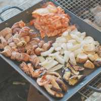 수영장이 있는 공주 캠핑장 * 세종근교맛집 르부아가든에서 바베큐 즐기기