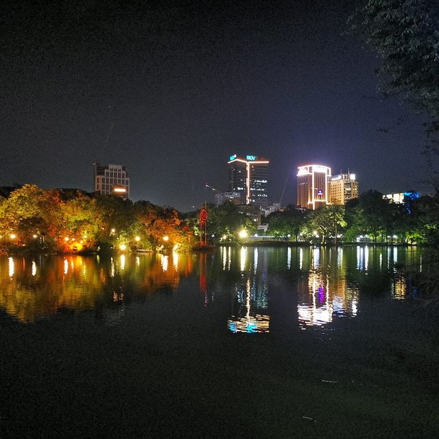 Hoan Kiem Lake.. Famous landmark 