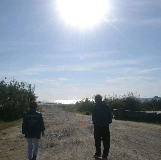Visiting a beach in Mie prefecture 