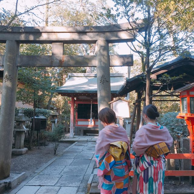 【日本 京都】八阪神社巧遇日本傳統婚禮💒