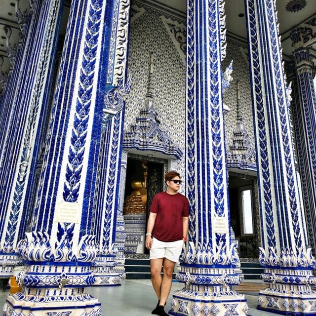 โบสถ์เซรามิกสีน้ำเงิน 