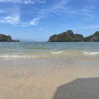 white sand in Langkawi!