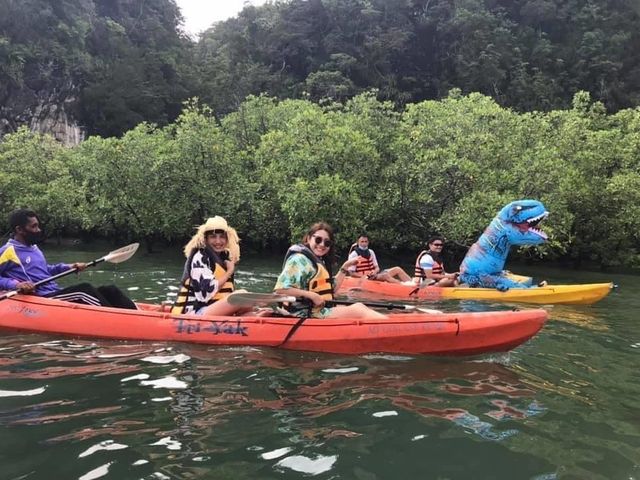พายเรือคายัค อ่าวท่าเลน​ กระบี่