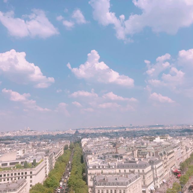 [파리 여행] 개선문위에서 보는 파리의 전경🌁