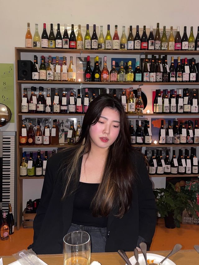 청주 성안길 내추럴 와인바 : 파이아브