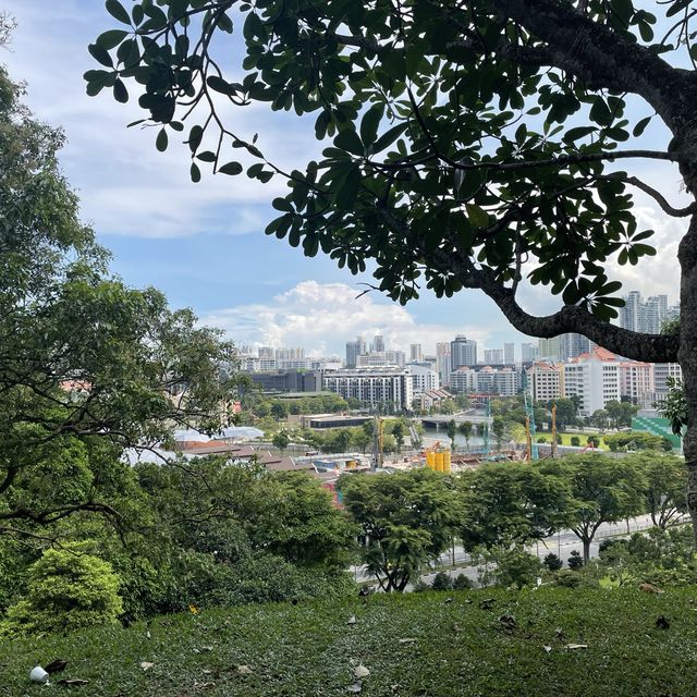 easy fort canning hike in sg