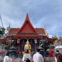 ไหว้ท้าวเวสสุวรรณ ที่วัดจุฬามณี