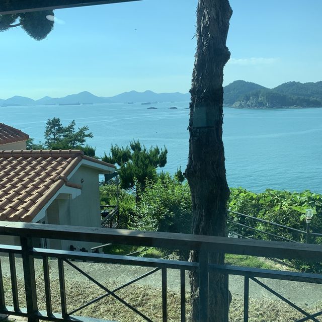 [숙소 추천] 숙소에서 바라보는 오션뷰🌊 남해 아크로 펜션
