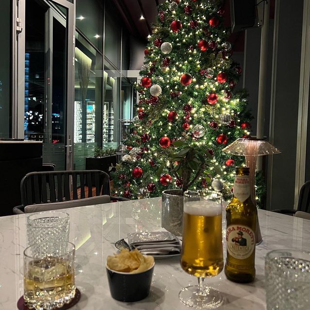 ☃️🎄로맨틱 충전 100%,크리스마스 분위기 루프탑 바 M29, 페어몬트 엠베서더 서울 Bar🎄