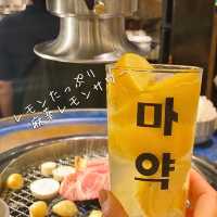 【名古屋】ドラム缶で焼くカルメギ🇰🇷を堪能