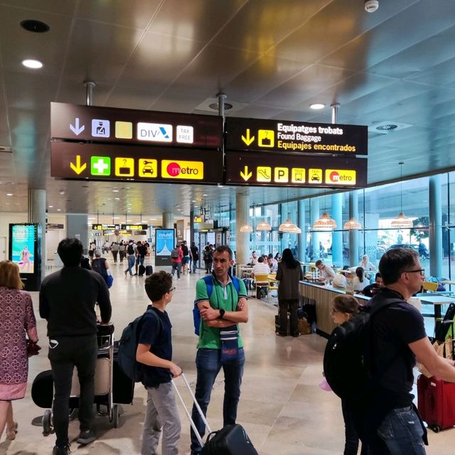 Arrival in Valencia Airport