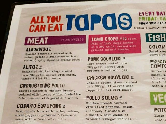 🇬🇧 Doncaster▪Movida Tapas Restaurant