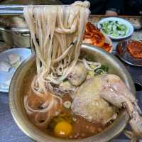 Amazing Korean Chicken Soup Noodles