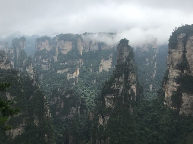 Avatar Mountains in Zhangjiajie, China🇨🇳🌎