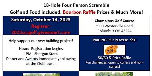 2023 Columbus Curling Club - Golf Scramble (Columbus) | Champions Golf Course