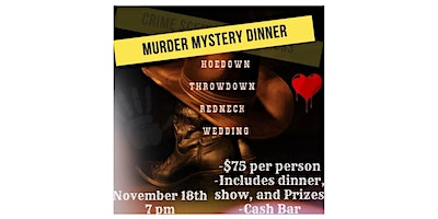 Murder Mystery Dinner- A hillbillie hoedown | Bellport Brewing Company, Inc.
