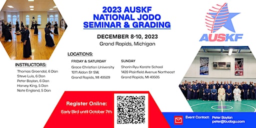 AUSKF 2023 National Jodo Seminar and Grading | Grace Christian University
