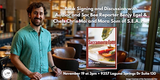Book Signing and Discussion with Author and Sac Bee Reporter Benjy Engel | A Seat at the Table