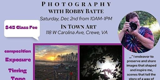 Photography Workshop with Robby Batte (C) | In Town Art Crewe