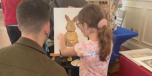 Kids' Paint Class with Michael - Bunny Rabbit | Craftyish Shop