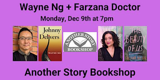 JOHNNY DELIVERS by WAYNE NG and THE BEAUTY OF US by FARZANA DOCTOR ( | Another Story Bookshop
