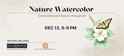 Nature Watercolor - Florida Butterflies | ARTMOSPHERE ST. PETE - ART GALLERY & STUDIOS