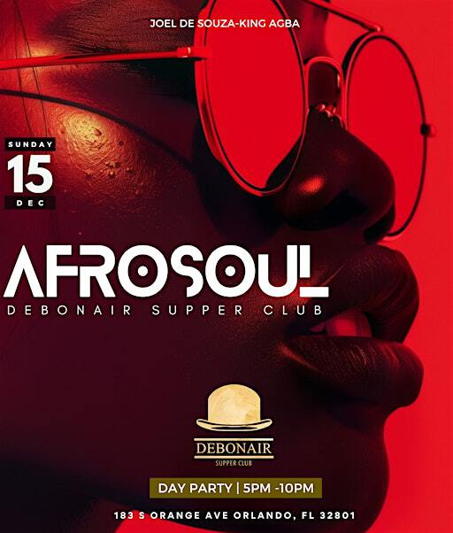 AFROSOUL DAY PARTY | Debonair Supper Club