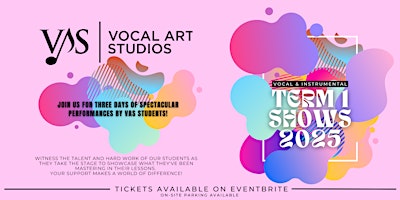 Term 1 Vocal Showcase - SHOW 3 | level 1/67L Matthews Ave